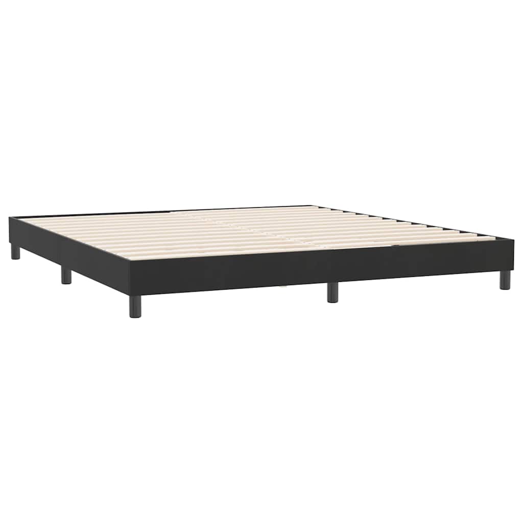 vidaXL Box Spring Κρεβάτι χωρίς στρώμα Μαύρο 180x210 cm Βελούδινο
