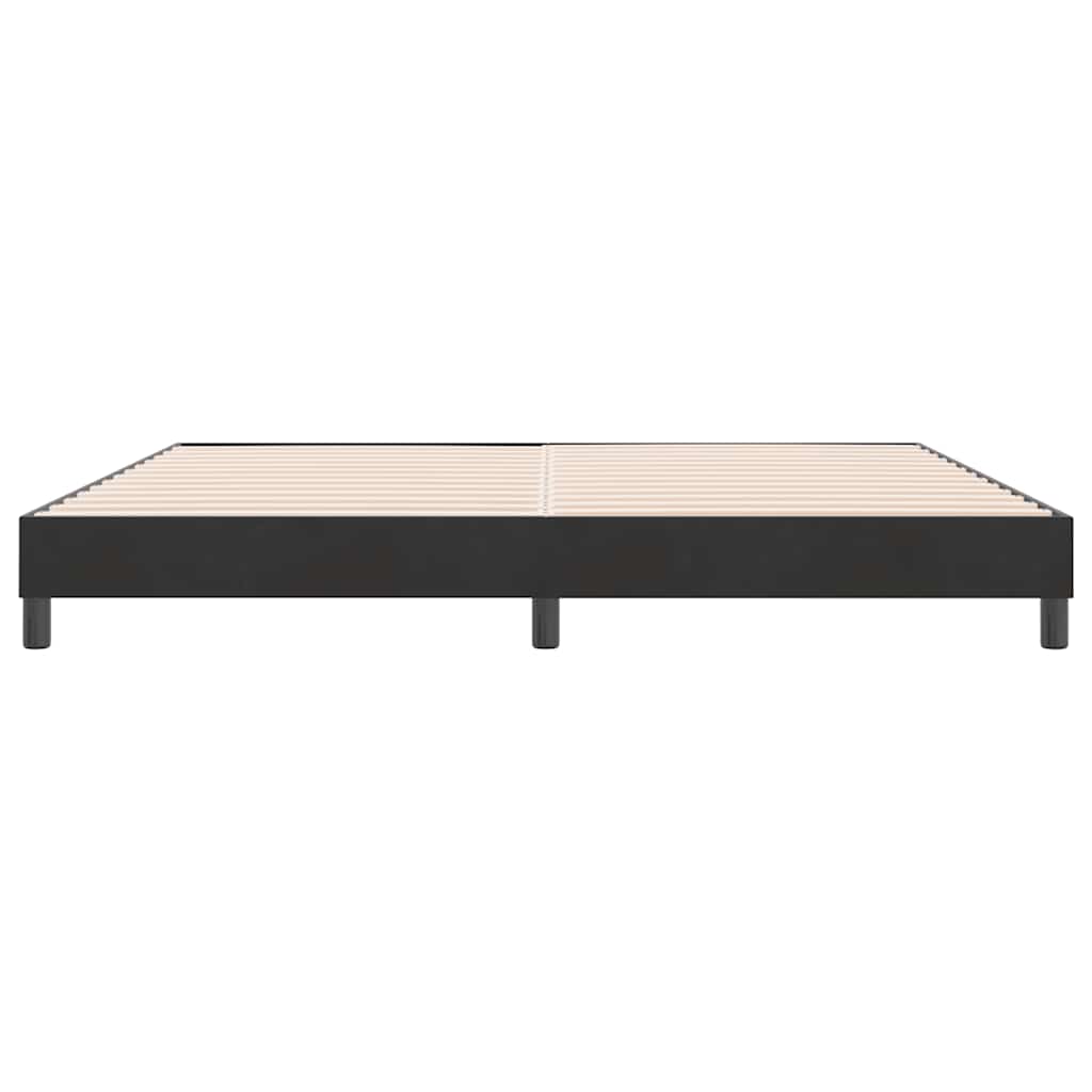 vidaXL Box Spring Κρεβάτι χωρίς στρώμα Μαύρο 180x210 cm Βελούδινο