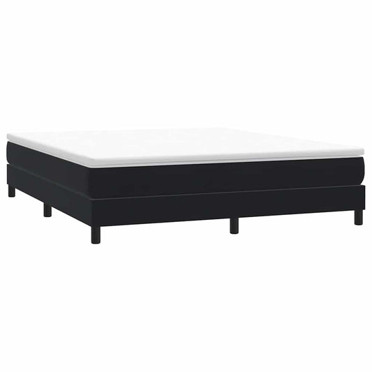 vidaXL Box Spring Κρεβάτι χωρίς στρώμα Μαύρο 180x210 cm Βελούδινο
