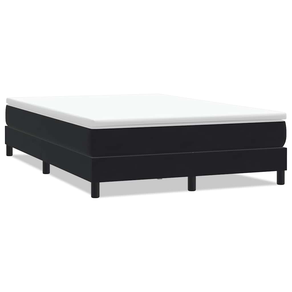 vidaXL Box Spring Κρεβάτι χωρίς στρώμα Μαύρο 140x220 cm Βελούδινο