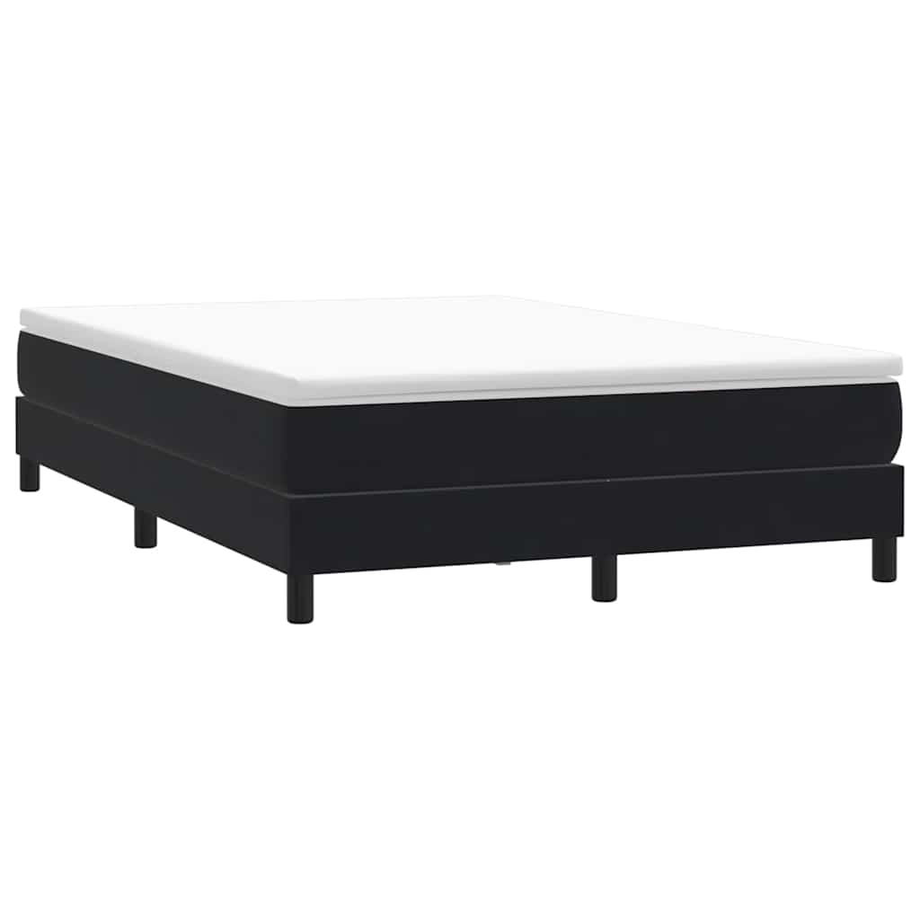 vidaXL Box Spring Κρεβάτι χωρίς στρώμα Μαύρο 140x220 cm Βελούδινο