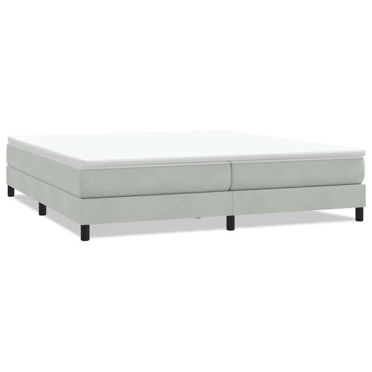 vidaXL Box Spring Κρεβάτι χωρίς στρώμα 200x220 cm Βελούδινο