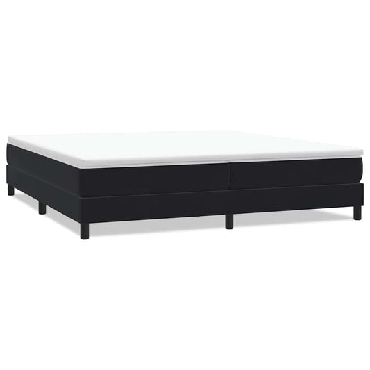 vidaXL Box Spring Κρεβάτι χωρίς στρώμα Μαύρο 200x220 cm Βελούδινο
