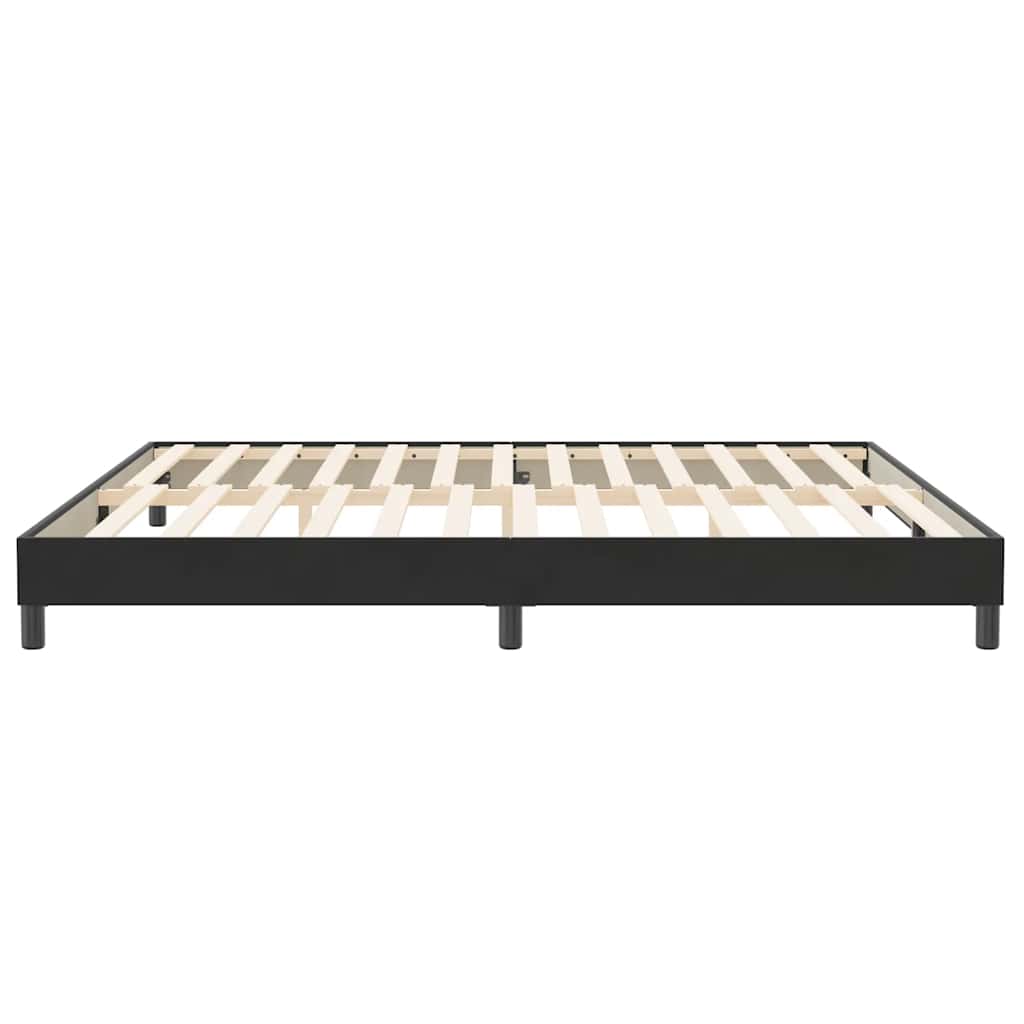 vidaXL Box Spring Κρεβάτι χωρίς στρώμα Μαύρο 200x220 cm Βελούδινο