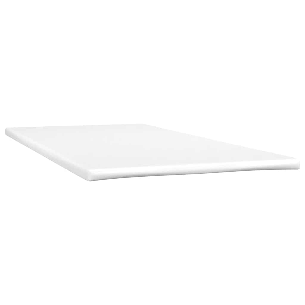 vidaXL Box Spring κρεβάτι με στρώμα σκούρο μπλε 80x210 εκ. Βελούδινο