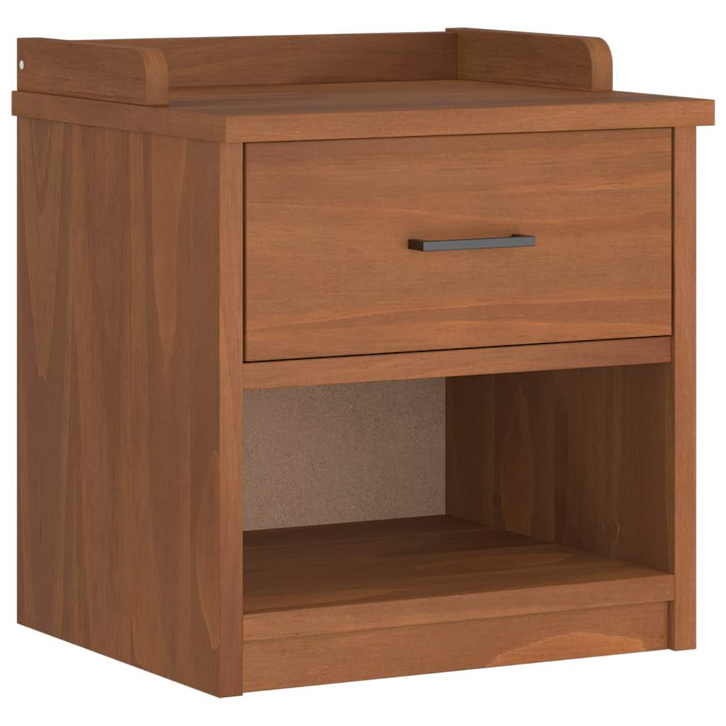 vidaXL Πάγκος διαδρόμου "SANDNES" 45x40x50 εκ.Πεύκο μασίφ ξύλο