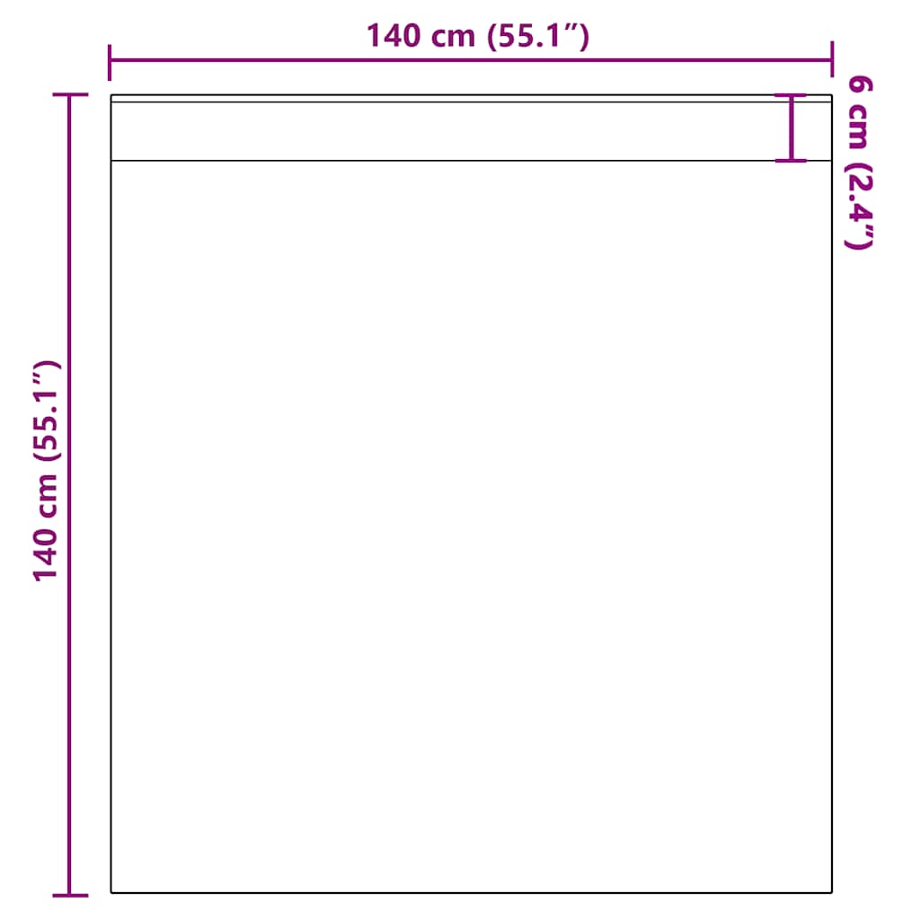 vidaXL Κουρτίνες Voile με τσέπες ράβδου 2 τεμάχια Τιρκουάζ