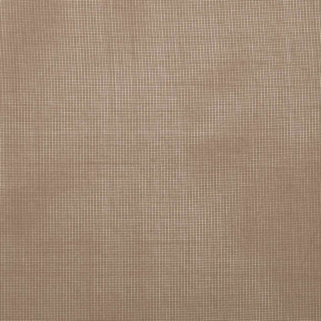 vidaXL Κουρτίνες Voile με Θηλιές 2 τεμ. Ανοιχτό Καφέ 140x245 εκ.