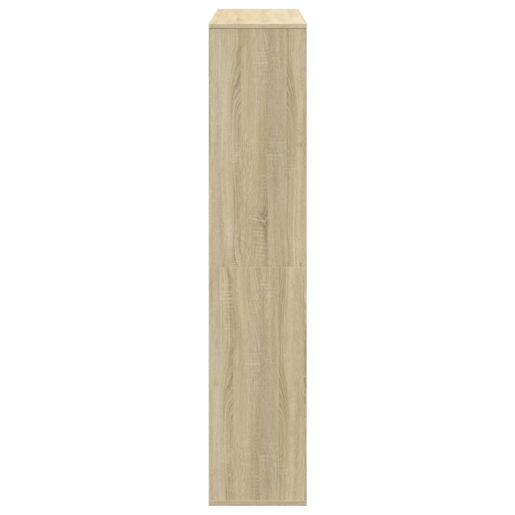 vidaXL Βιβλιοθήκη Χρώμα Sonoma Δρυς 102x29x143 εκ. Επεξεργασμένο Ξύλο