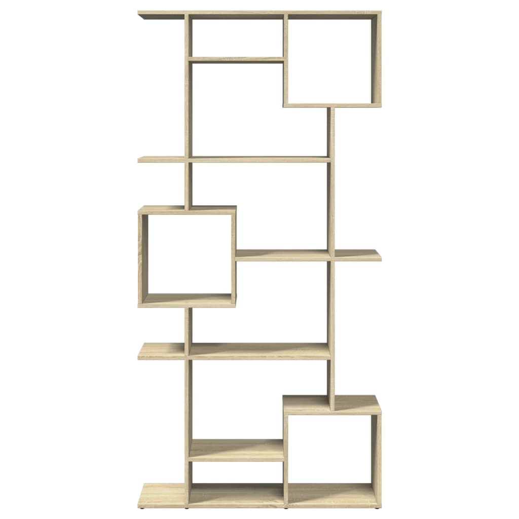 vidaXL Βιβλιοθήκη Χρώμα Sonoma Δρυς 92x29x188 εκ. Επεξεργασμένο Ξύλο