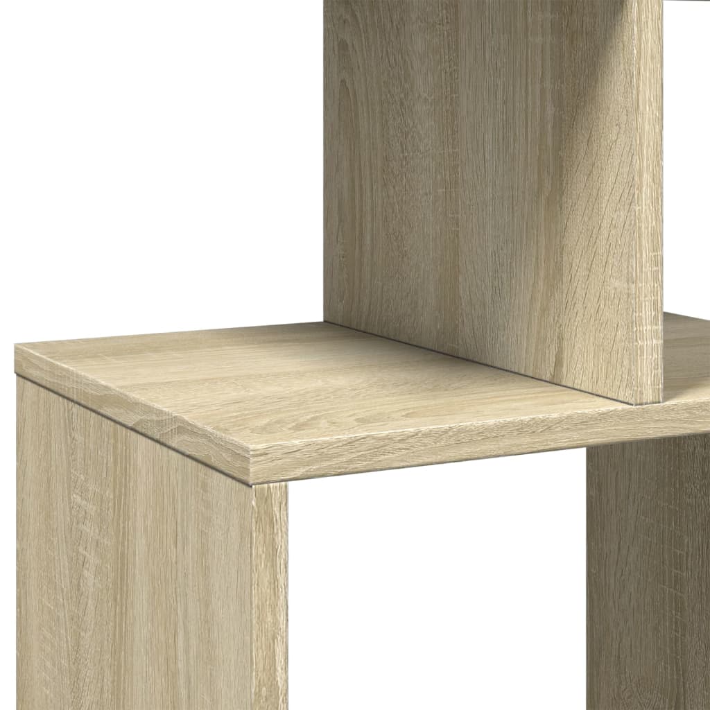 vidaXL Βιβλιοθήκη Χρώμα Sonoma Δρυς 92x29x188 εκ. Επεξεργασμένο Ξύλο