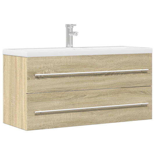 vidaXL Ντουλάπι Νιπτήρα Sonoma Δρυς 100 x 38,5 x 48 εκ. Επεξ. Ξύλο