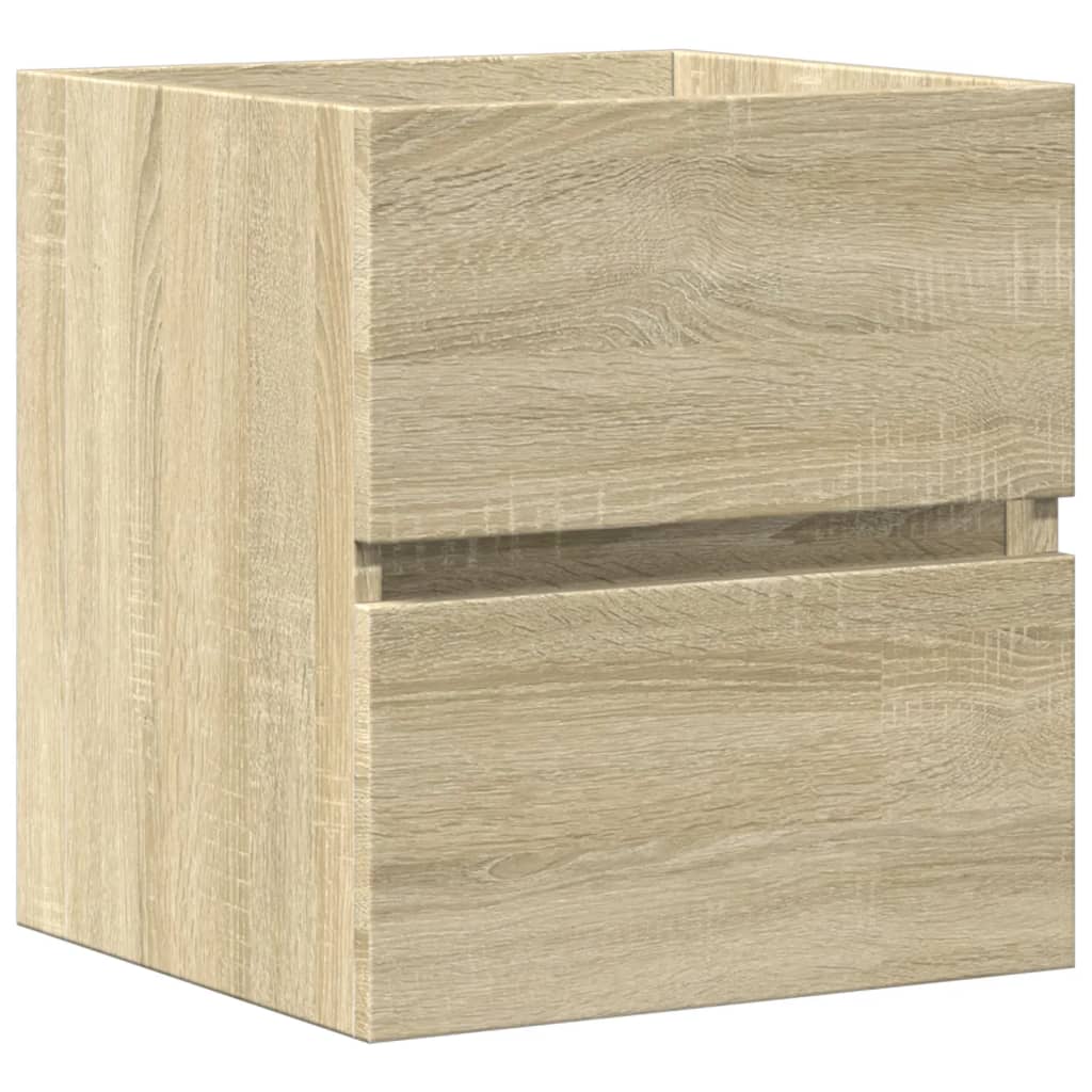 vidaXL Ντουλάπι Νιπτήρα Sonoma Δρυς 41x38,5x45 εκ. Επεξεργασμένο Ξύλο