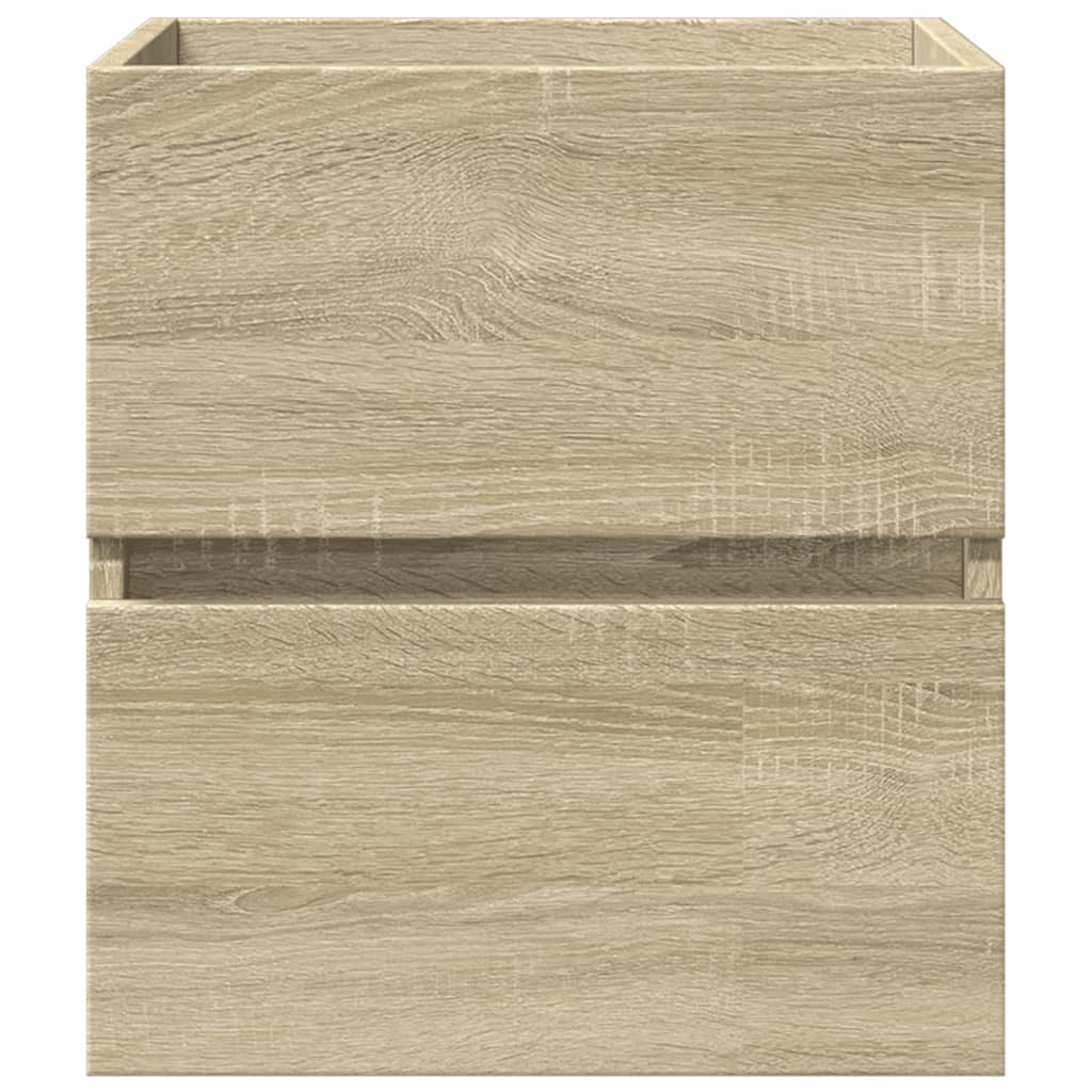 vidaXL Ντουλάπι Νιπτήρα Sonoma Δρυς 41x38,5x45 εκ. Επεξεργασμένο Ξύλο