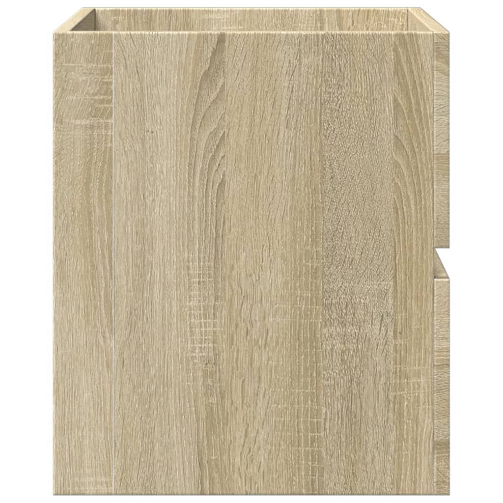vidaXL Ντουλάπι Νιπτήρα Sonoma Δρυς 41x38,5x45 εκ. Επεξεργασμένο Ξύλο