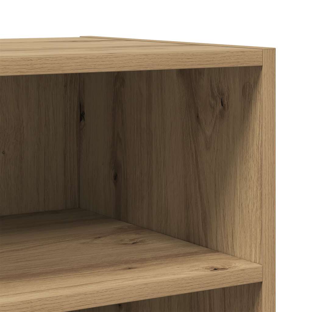 vidaXL Μπουφές Αρτισιανή Δρυς 57x35x75 εκ. από Επεξεργασμένο Ξύλο