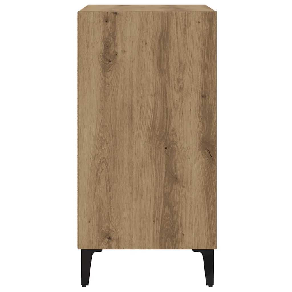 vidaXL Μπουφές Αρτισιανή Δρυς 57x35x70 εκ. από Επεξεργασμένο Ξύλο