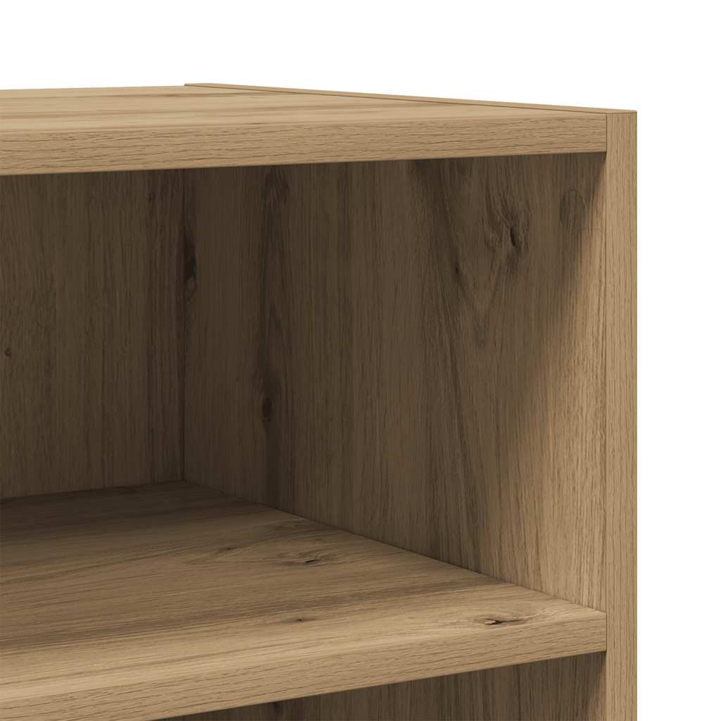 vidaXL Μπουφές Αρτισιανή Δρυς 57x35x70 εκ. από Επεξεργασμένο Ξύλο