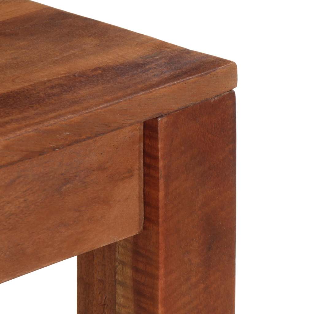 vidaXL Τραπέζι κονσόλας 120x30x76 cm μασίφ ξύλο ακακίας
