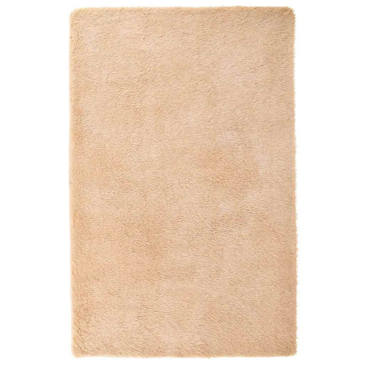 vidaXL Χαλί Shaggy με Ψηλό Πέλος NAVARRA Μπεζ 130x200 εκ. πολυεστέρας