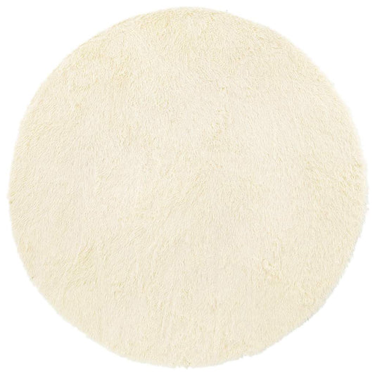vidaXL Χαλί Shaggy με Ψηλό Πέλος NAVARRA Κρέμα 200x200 εκ. πολυεστέρας