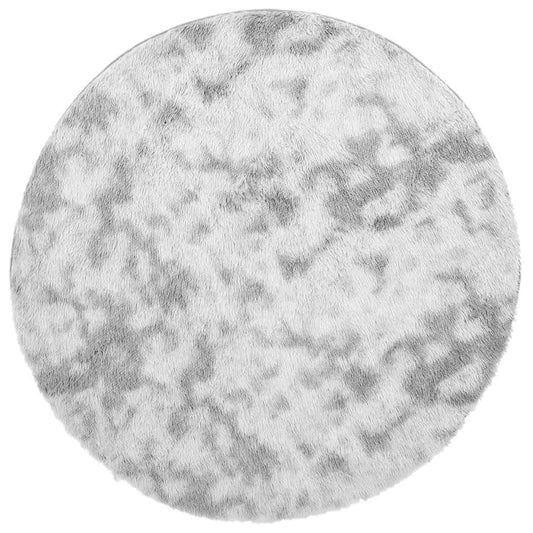 vidaXL Χαλί Shaggy με Ψηλό Πέλος NAVARRA Ανοιχτό Γκρι 240x240 εκ.