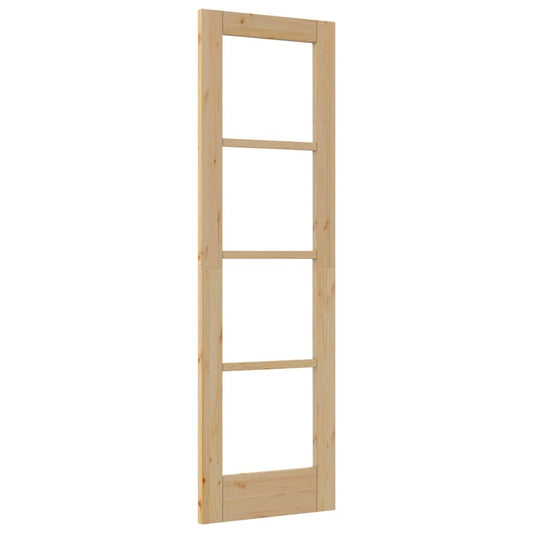 vidaXL Εσωτερική Πόρτα με Γυαλί "ORKDAL" 61x198,5x4 cm Στερεό Ξύλο Πεύκου