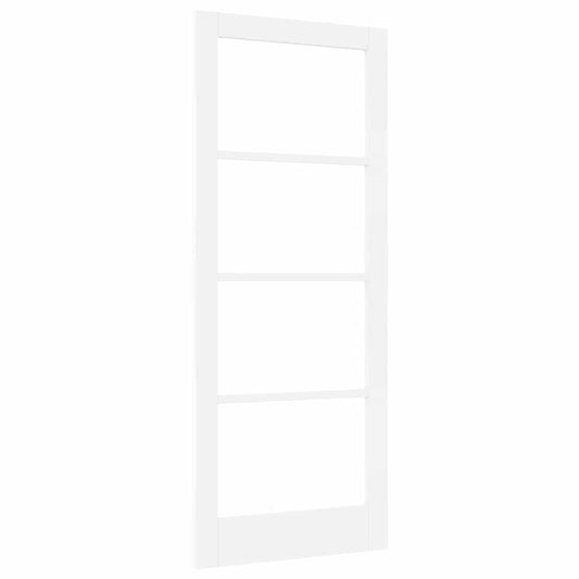 vidaXL Εσωτερική Πόρτα με Γυαλί "ORKDAL" Λευκή 83x202x4 εκ.