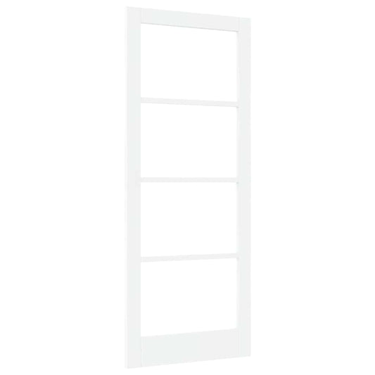 vidaXL Εσωτερική Πόρτα με Γυαλί 'ORKDAL' Λευκή 86x211x4 εκ.