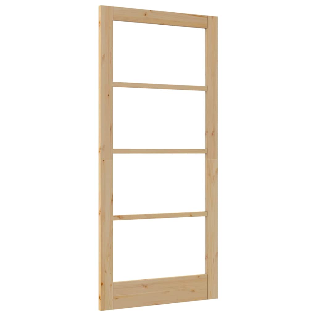 vidaXL Εσωτερική Πόρτα ORKDAL Καφέ 93 x 202 cm