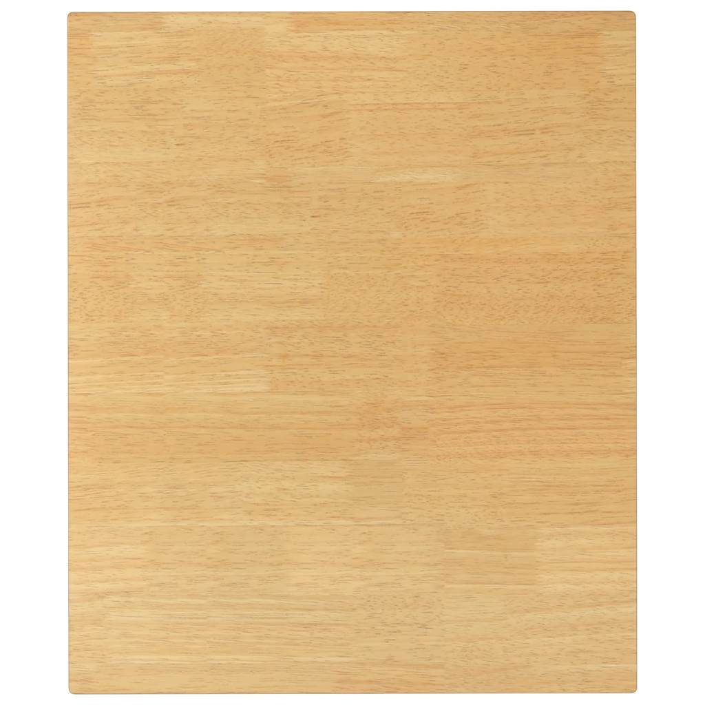 vidaXL Τραπεζαρία Λευκό μασίφ ξύλο καουτσούκ