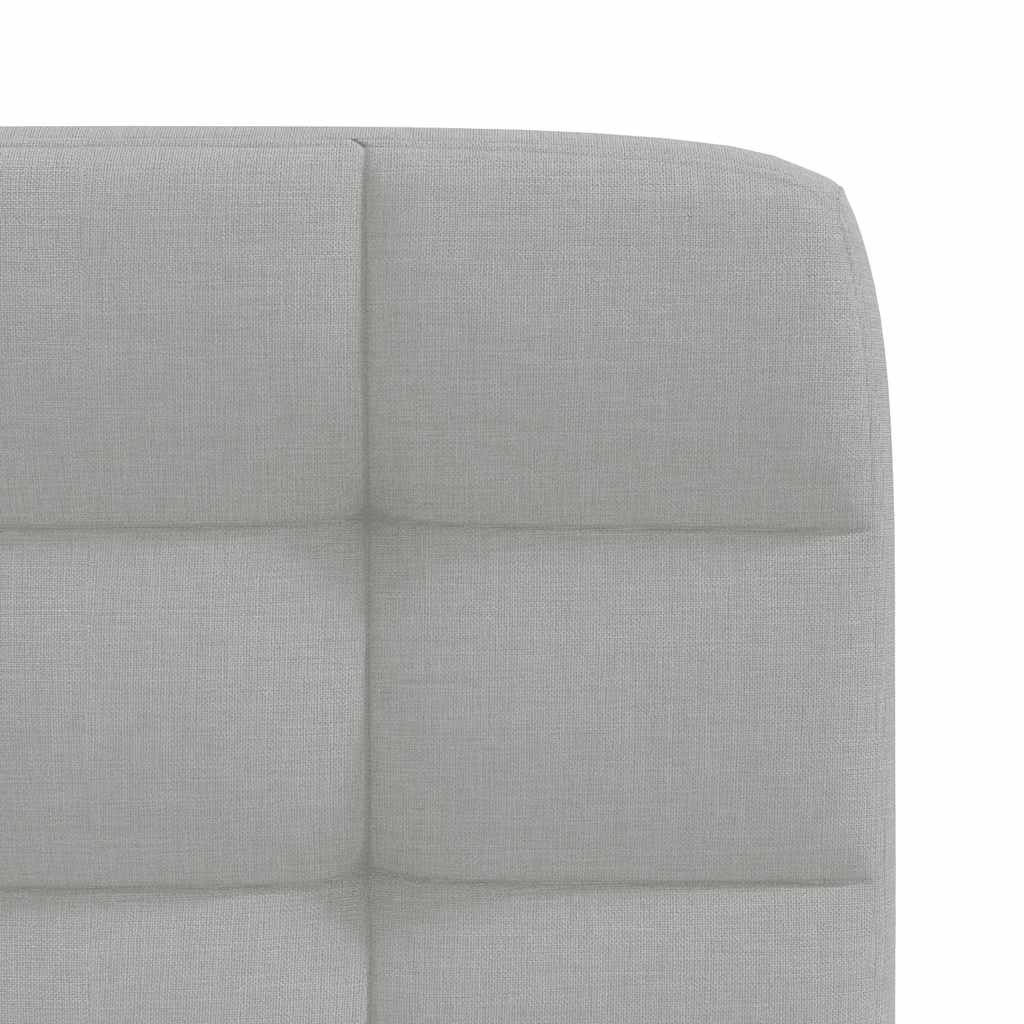 vidaXL Καρέκλες τραπεζαρίας 4 τεμ Cloud Grey Fabric