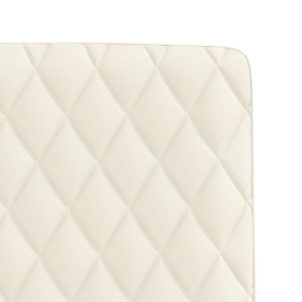 vidaXL Καρέκλες Τραπεζαρίας 4 τεμ. Κρεμ Βελούδινες