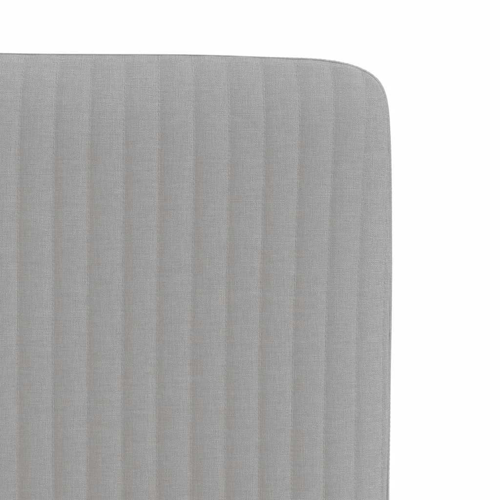 vidaXL Καρέκλες τραπεζαρίας 4 τεμ Cloud Grey Fabric