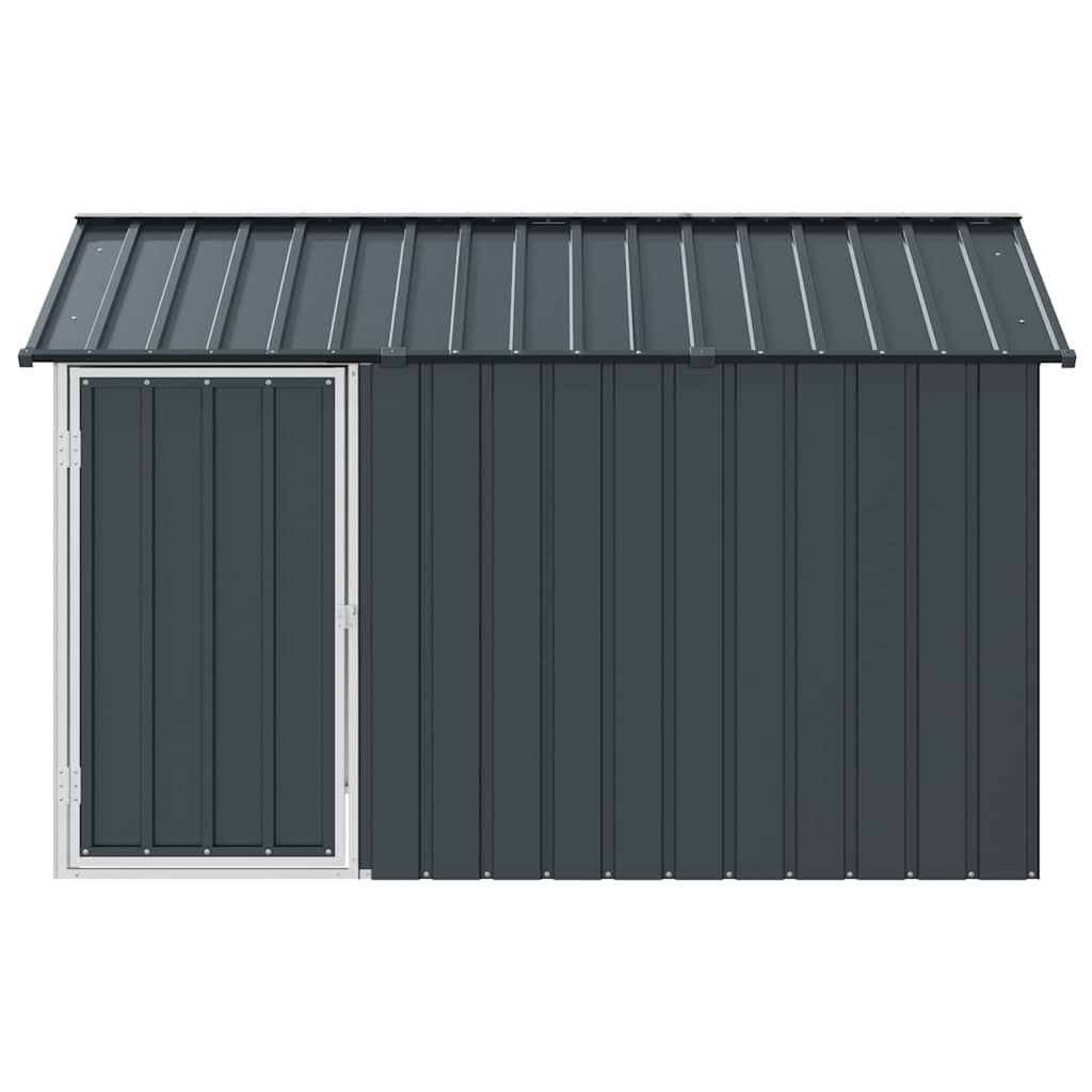 vidaXL Κλουβί Πουλιών με αποθήκευση Ανθρακί 215 x 112 x 141 εκ.