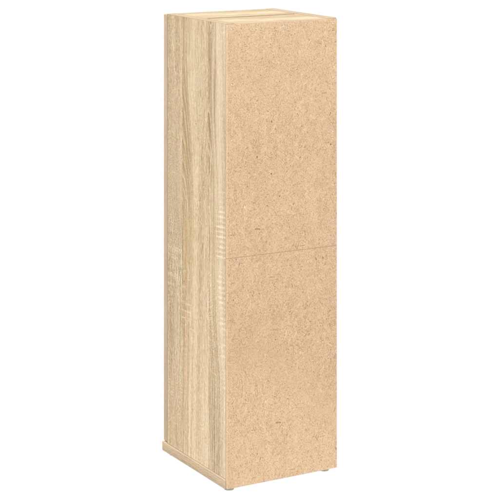 vidaXL Ντουλάπι μπάνιου με θήκη για ρολό Δρυς sonoma 20,5x22x72 cm