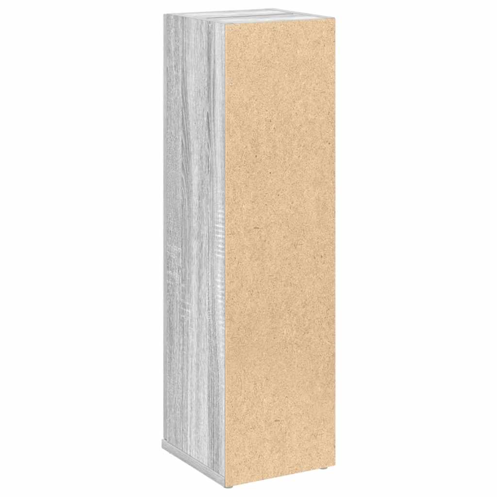 vidaXL Ντουλάπι μπάνιου με θήκη για ρολό Γκρι Sonoma 20,5x22x72 εκ.