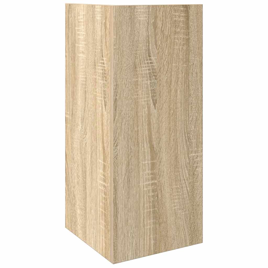 vidaXL Τραπεζάκια 2 τεμ. με ράφι Sonoma Δρυς 25,5x27x60 εκ.