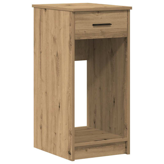 vidaXL Βάση πύργου υπολογιστή με συρτάρι Αρτισιανή Δρυς 35x45x77 εκ.