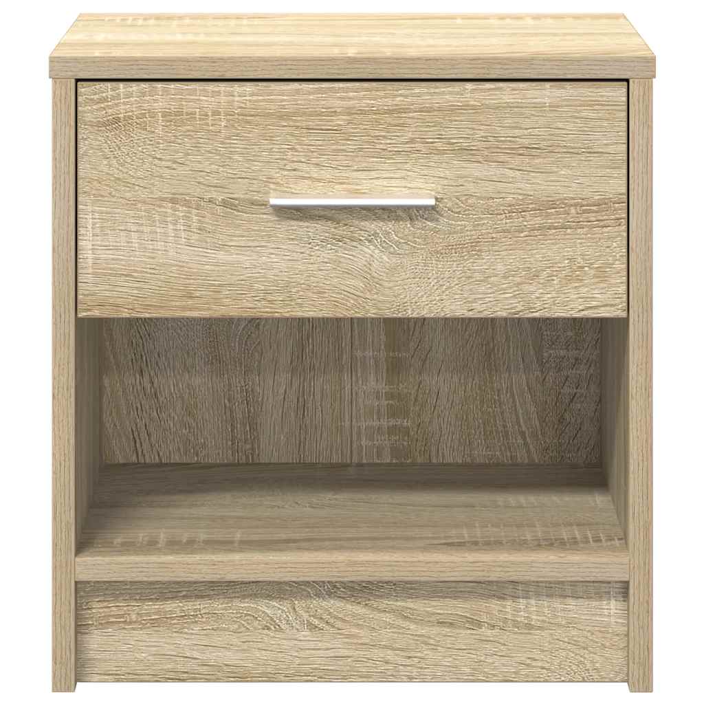 vidaXL Κομοδίνο με Συρτάρι σε Χρώμα Sonoma Δρυς 39 x 28 x 41 εκ.