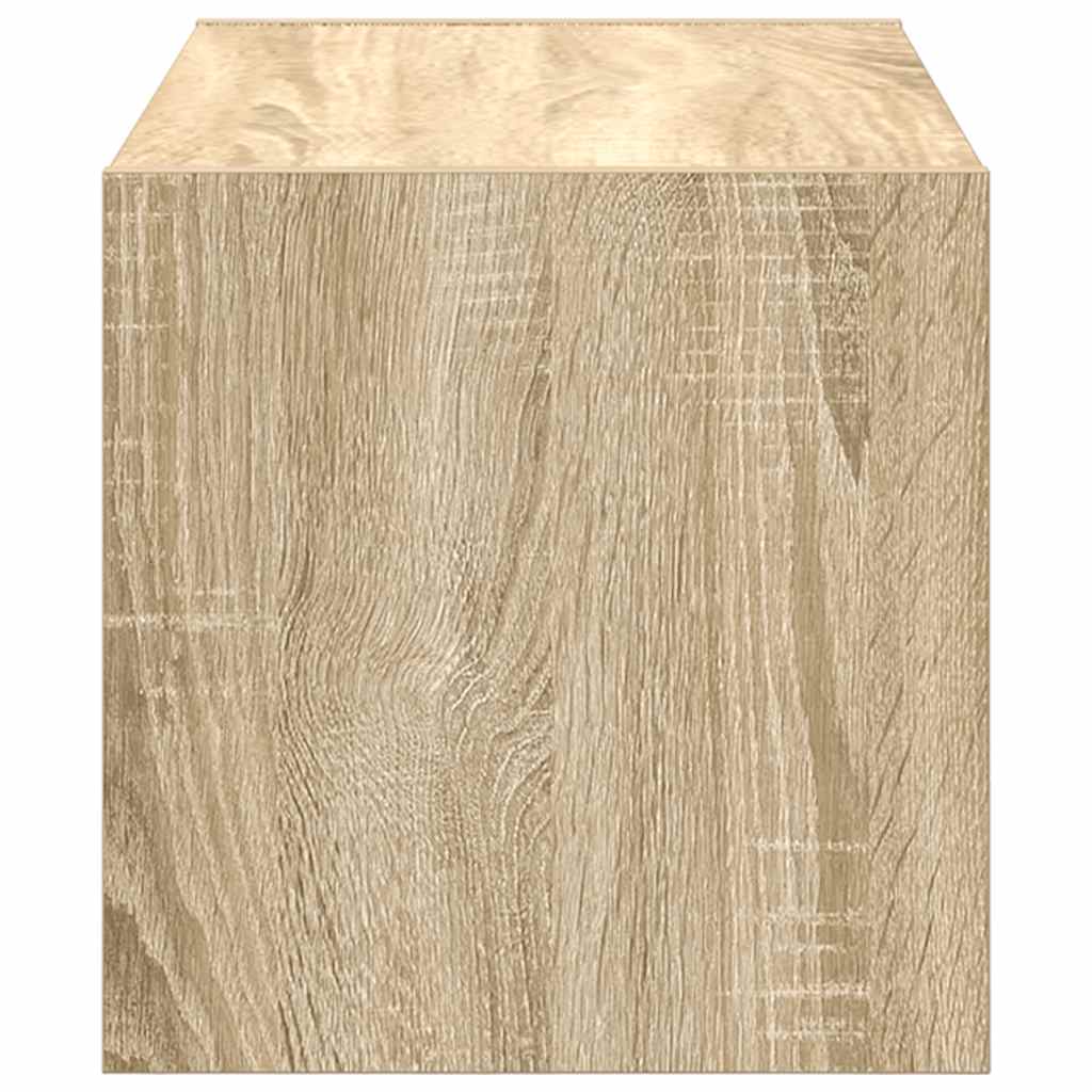 vidaXL Ράφι παπουτσιών στοιβαζόμενο Sonoma Oak 60x30x30,5 cm