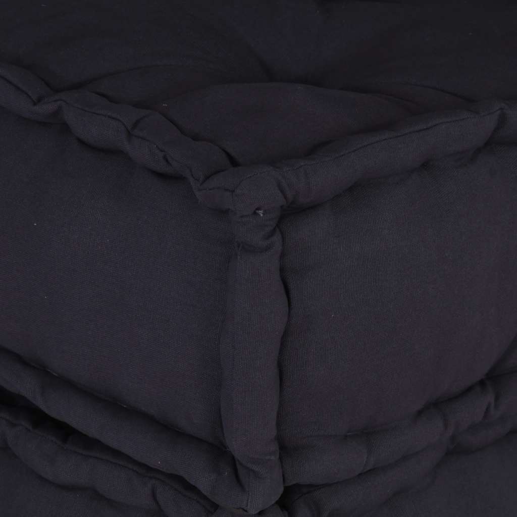 vidaXL Modular Pouffe Anthracite 70x70x54 ύφασμα