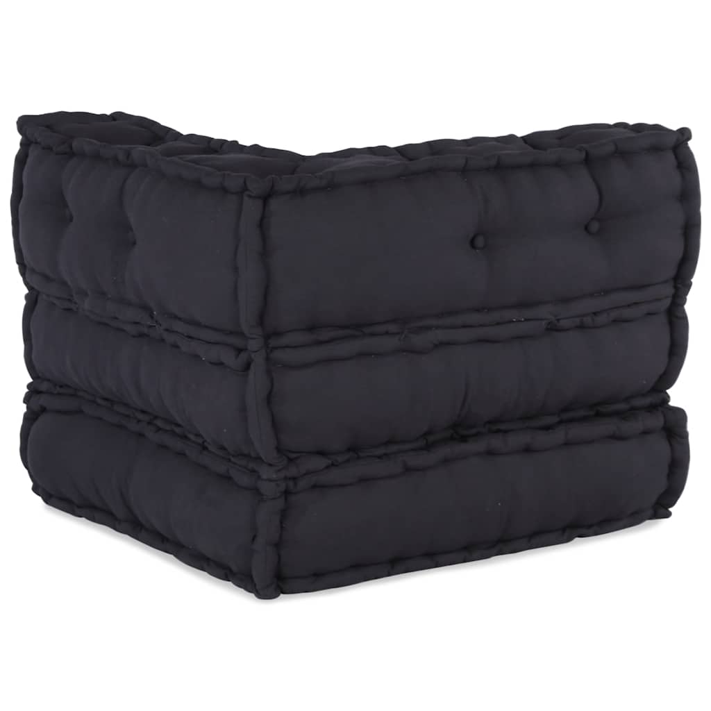 vidaXL Modular Pouffe Anthracite 70x70x54 ύφασμα
