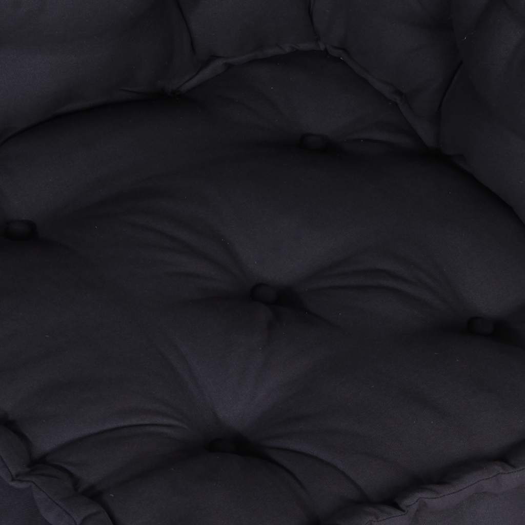vidaXL Modular Pouffe Anthracite 70x70x54 ύφασμα