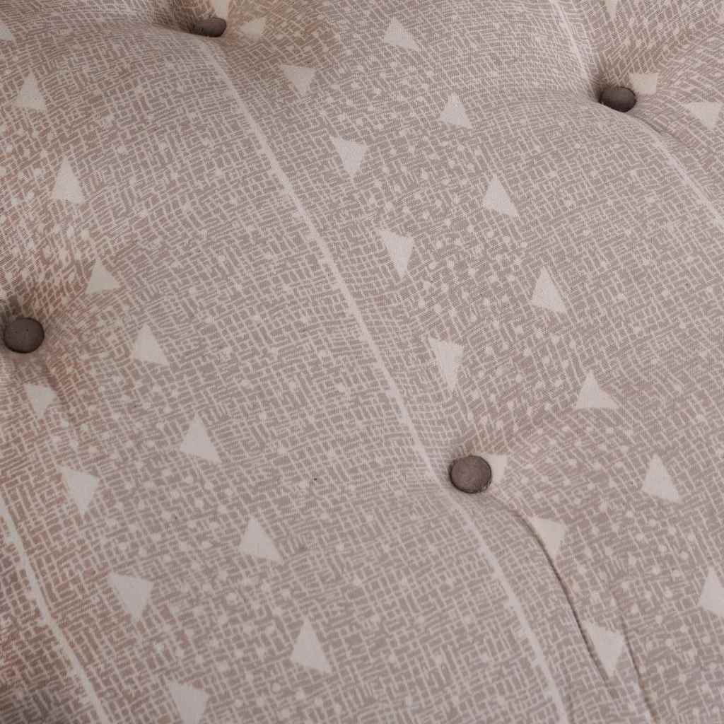 vidaXL Μαξιλάρι για καναπέ παλέτας Ανοιχτό καφέ ύφασμα