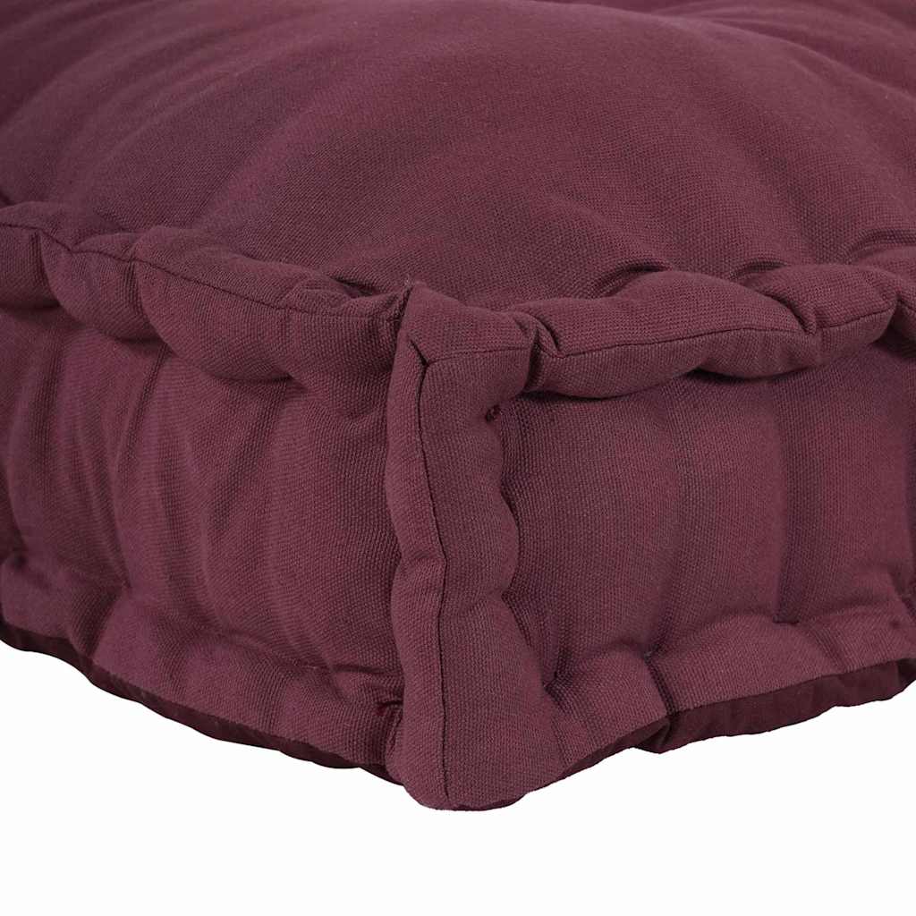 vidaXL Μαξιλάρι για καναπέ παλέτας Καφετί 120 x 80 x 12 cm Ύφασμα