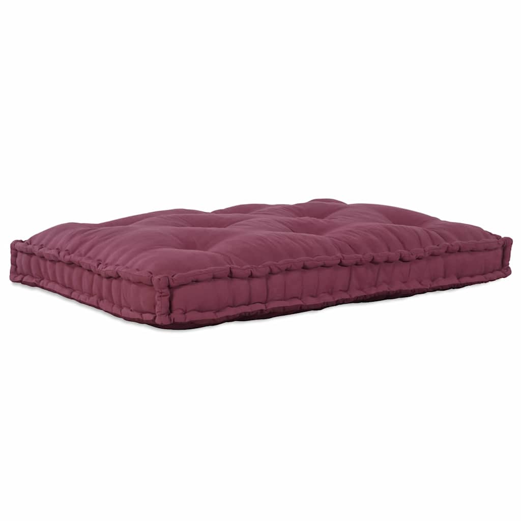 vidaXL Μαξιλάρι για καναπέ παλέτας Καφετί 120 x 80 x 12 cm Ύφασμα
