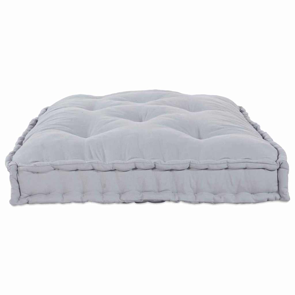 vidaXL Μαξιλάρι για καναπέ παλέτας Γκρι ύφασμα