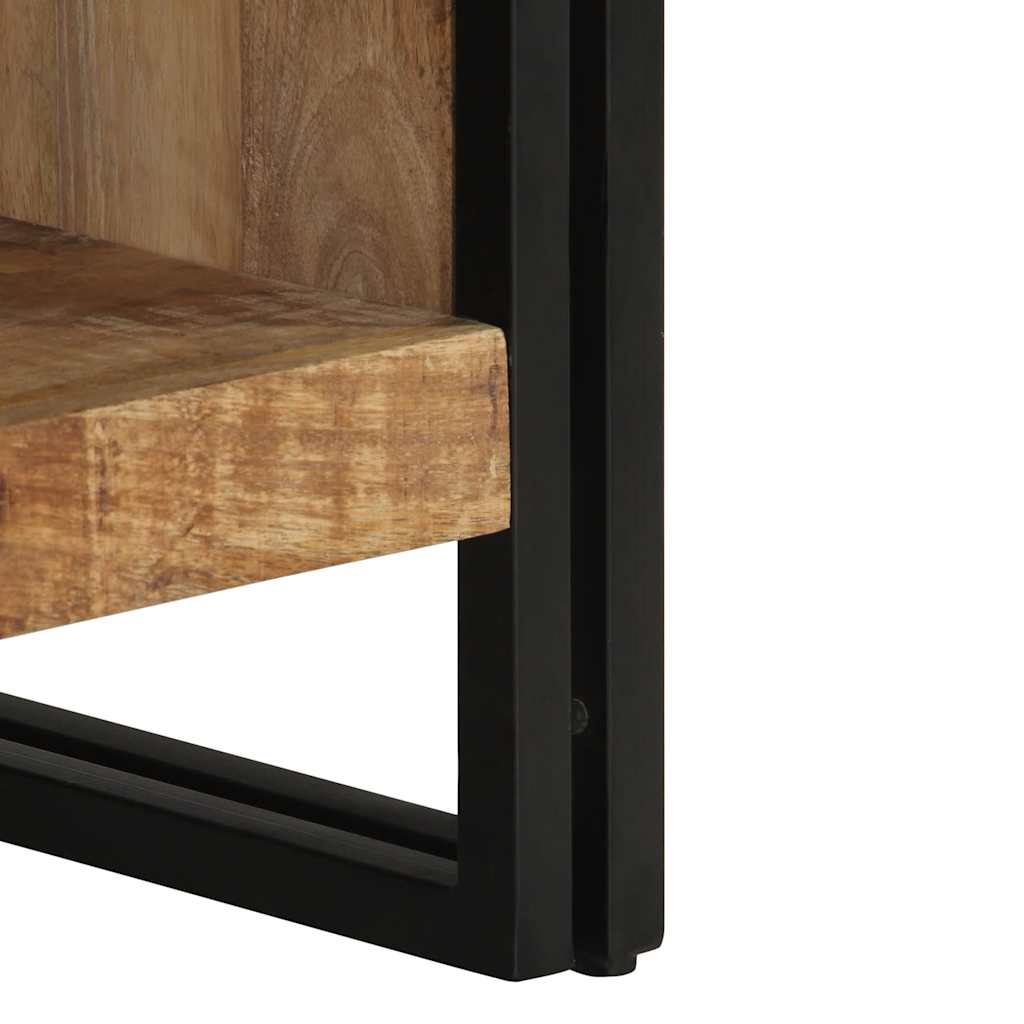 vidaXL Τραπεζάκι σαλονιού 70x50x38 cm Στερεό ακατέργαστο ξύλο Mango