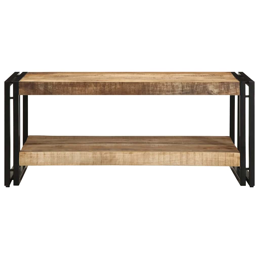 vidaXL Τραπεζάκι σαλονιού 90x50x38 cm Στερεό ακατέργαστο ξύλο Mango